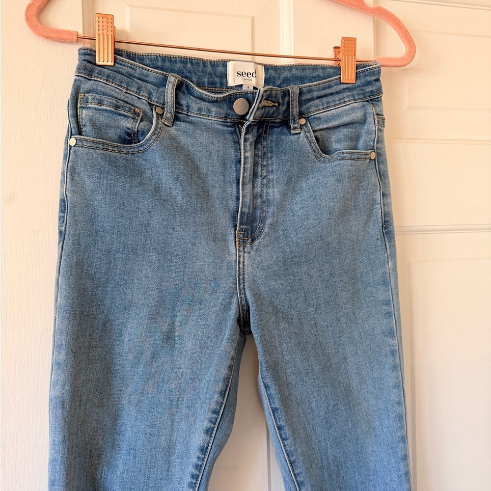 Heritage Light Blue High Rise Jeans